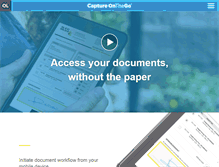 Tablet Screenshot of captureonthego.com